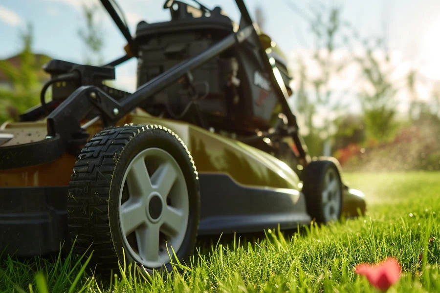 cordless self propelled lawn mowers