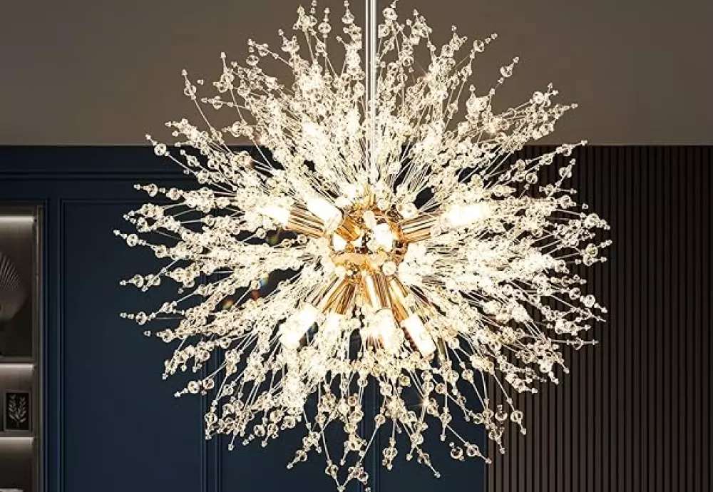 elegant crystal chandelier