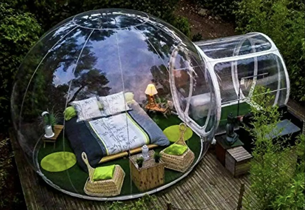 inflatable bubble dome tent